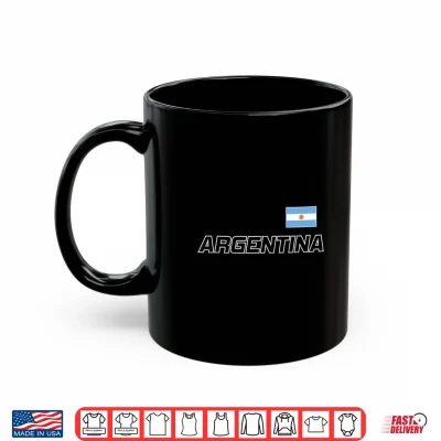 Mug Retro Argentina Shirt Souvenir Argentinian Vintage Throwback Shirt