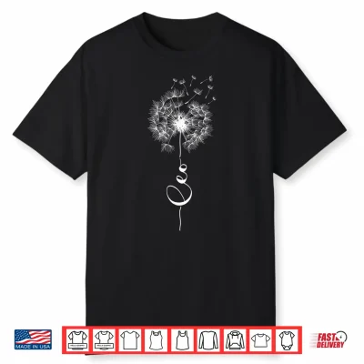 Cute Dandelion Saying Lion Astrology Flower Zodiac Leo Shirt