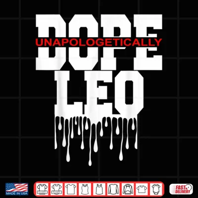 Design Dope Queen King Graphic Decor Leo Astrology Zodiac Shirt