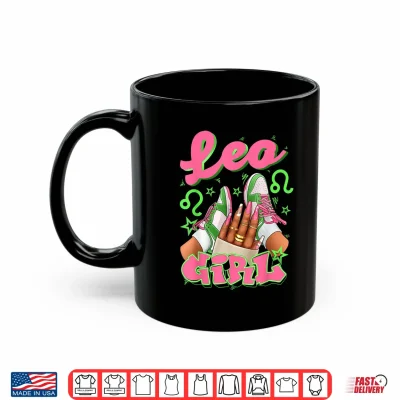 Mug Leo Birthday Queen Sneakers Astrology Zodiac Shirt