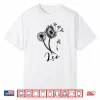 Leo Dandelion Zodiac Sign Floral Horoscope Shirt