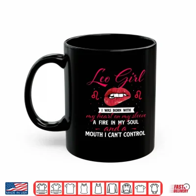 Mug Leo Horoscope Zodiac Sign Birthday Astrology Symbol Shirt