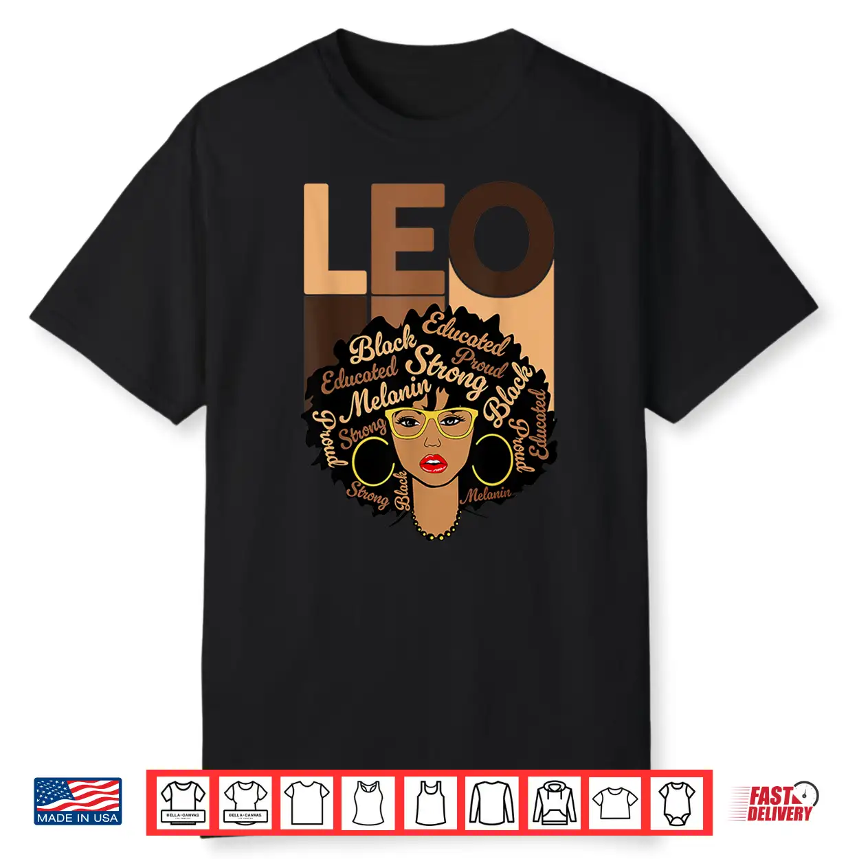 Leo Queen Melanin Afro Black Culture Zodiac Sign Shirt Leo Queen Melanin Afro Black Culture Zodiac Sign Shirt