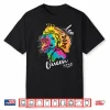Leo Queen Zodiac Sign With Dope Melanin Shirt