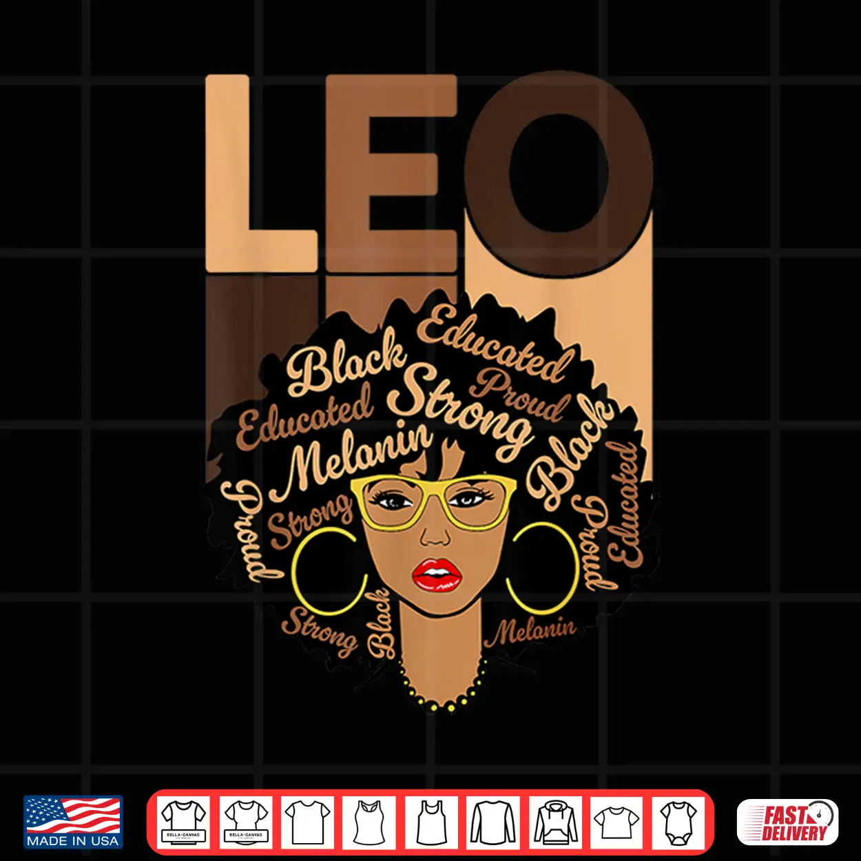 Leo Queen Melanin Afro Black Culture Zodiac Sign Shirt Leo Queen Melanin Afro Black Culture Zodiac Sign Shirt