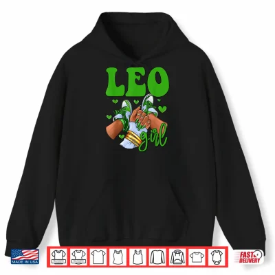 Hoodie Leo Shoes Astrology Zodiac Sign Black Culture Shirt