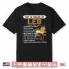 Leo Zodiac Birthday Gift Top 10 Rules Of Leo Gift Funny Shirt