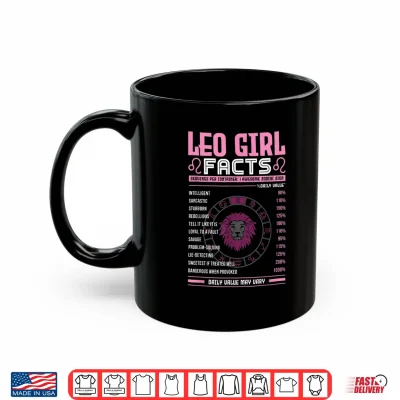 Mug Leo Zodiac Sign Facts Traits Horoscope Zodiac Shirt