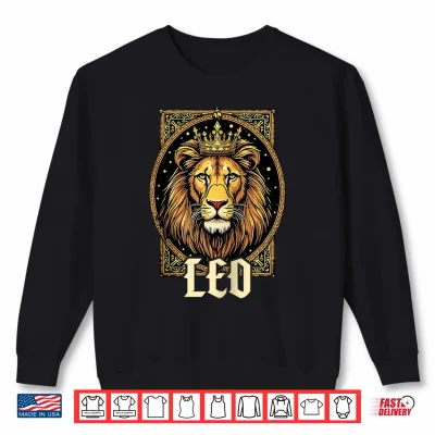 Sweatshirt Leo Zodiac Sign Star Sign Leo Shirt