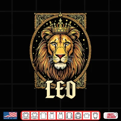 Design Leo Zodiac Sign Star Sign Leo Shirt