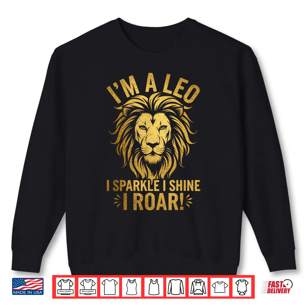 I Am A Leo I Sparkle I Shine I Roar Leo Zodiac Astrology Shirt I Am A Leo I Sparkle I Shine I Roar Leo Zodiac Astrology Shirt