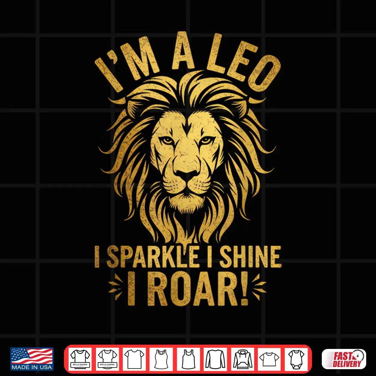I Am A Leo I Sparkle I Shine I Roar Leo Zodiac Astrology Shirt I Am A Leo I Sparkle I Shine I Roar Leo Zodiac Astrology Shirt