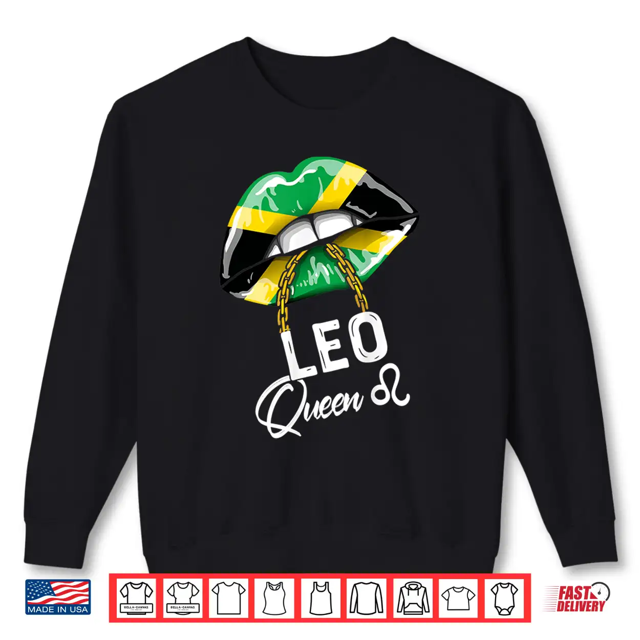 Jamaica Leo Queen Zodiac Birthday Jamaican Lips Cute Shirt Jamaica Leo Queen Zodiac Birthday Jamaican Lips Cute Shirt