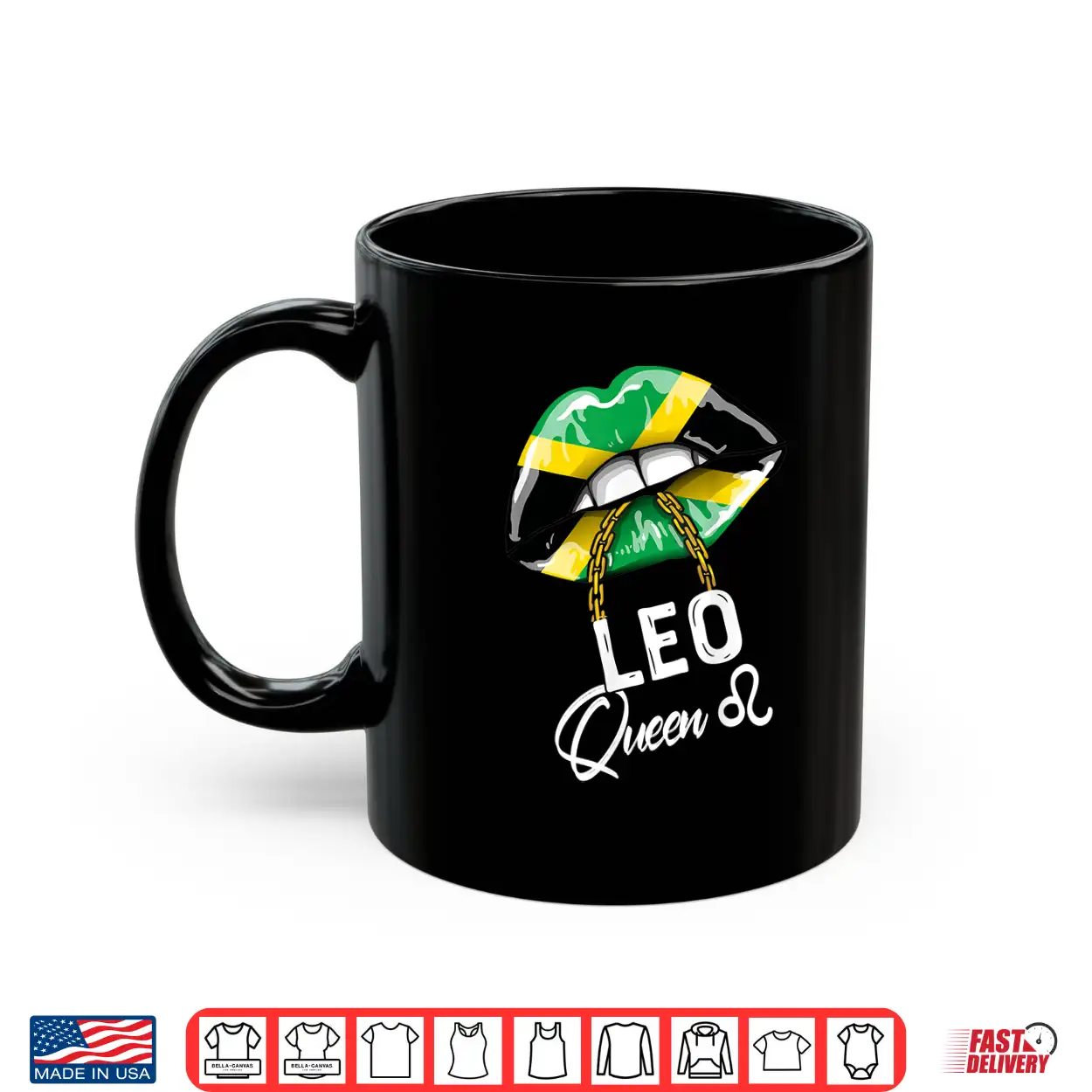 Jamaica Leo Queen Zodiac Birthday Jamaican Lips Cute Shirt Jamaica Leo Queen Zodiac Birthday Jamaican Lips Cute Shirt