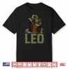 Leo Western Black Cowgirl Camo African American Zodiac Shirt