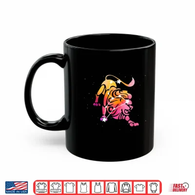 Mug Leo Zodiac Birthday Star Formation Leo Horoscope Sign Shirt