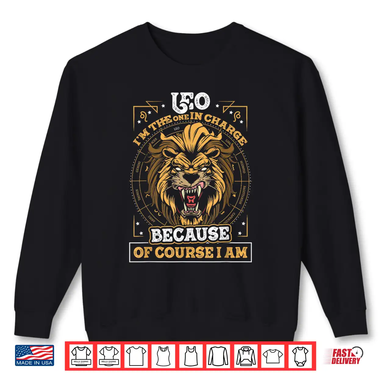 Leo Zodiac Sign In Charge July August Birthday Astrology Shirt Leo Zodiac Sign In Charge July August Birthday Astrology Shirt