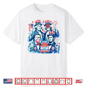 Funny Founding Fathers America 250Th Anniversary Shirt