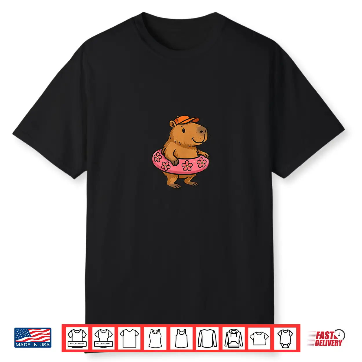 Capybara Pool Party Shirt Capybara Pool Party Shirt