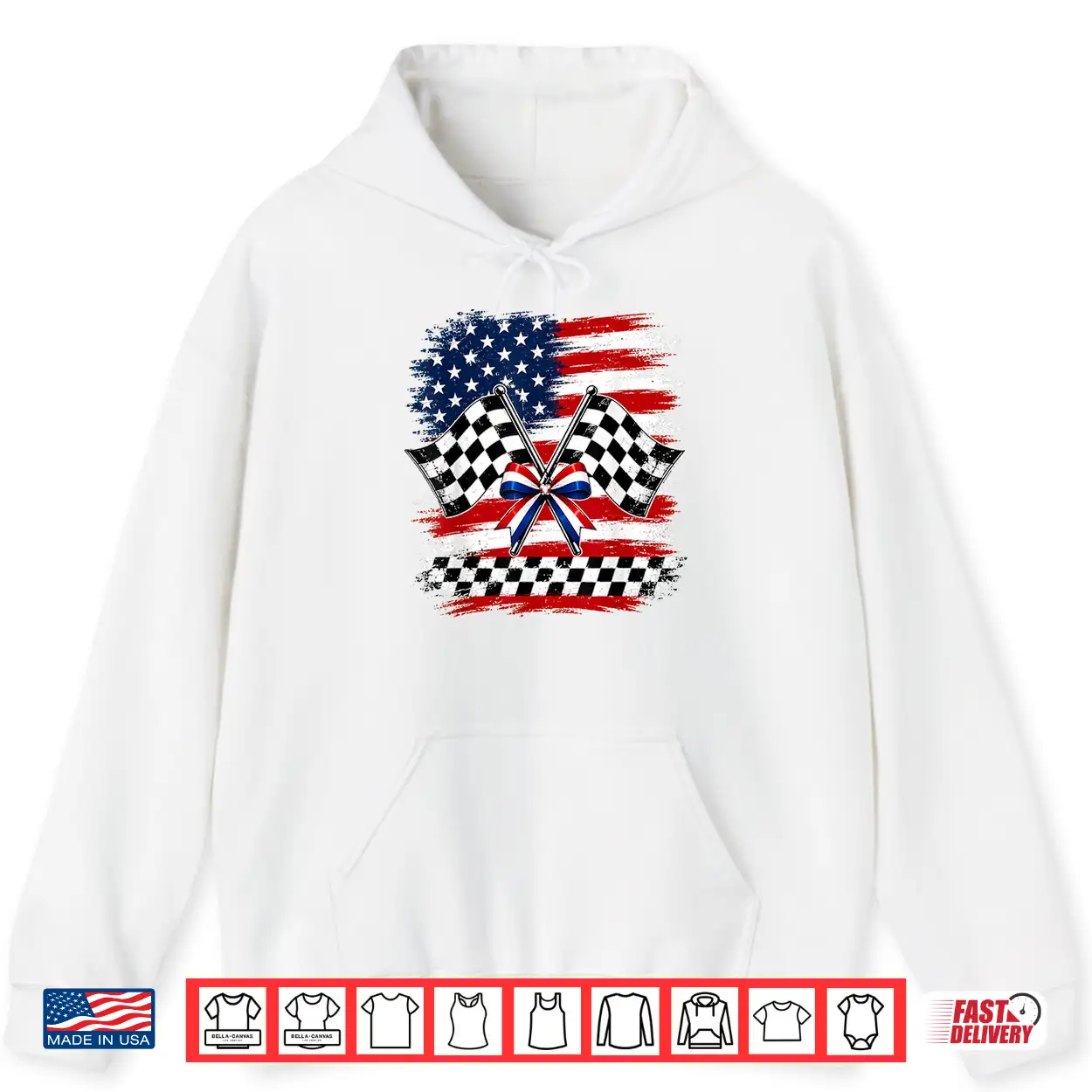 4Th Of July Usa Patriotic Racing Flags Checkered Race Day Shirt 4Th Of July Usa Patriotic Racing Flags Checkered Race Day Shirt