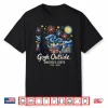 Gogh Outside America’S 250Th 1776 2026 Starry Night Usa Shirt
