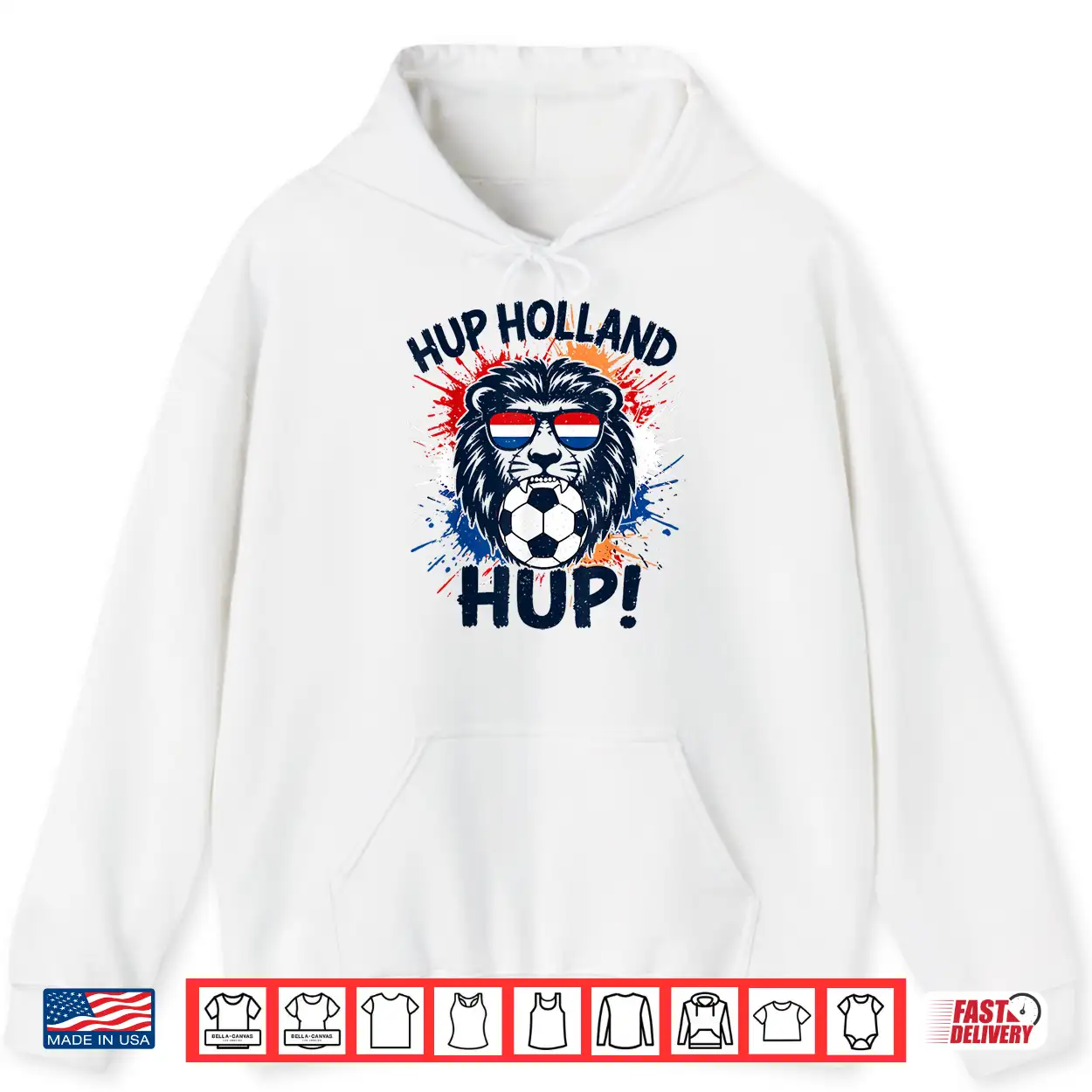 Hup Holland Netherlands Flag Lion Nederland Dutch Orange Shirt Hup Holland Netherlands Flag Lion Nederland Dutch Orange Shirt