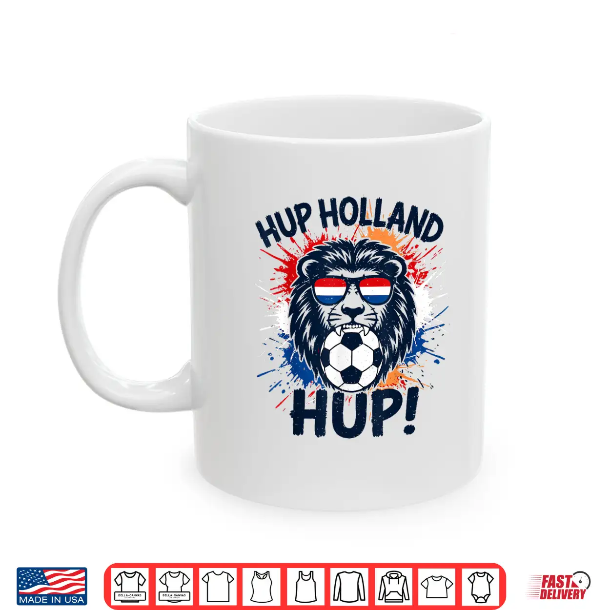 Hup Holland Netherlands Flag Lion Nederland Dutch Orange Shirt Hup Holland Netherlands Flag Lion Nederland Dutch Orange Shirt