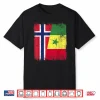 Norway Senegal Flag   Norwegian Senegalese Roots Shirt