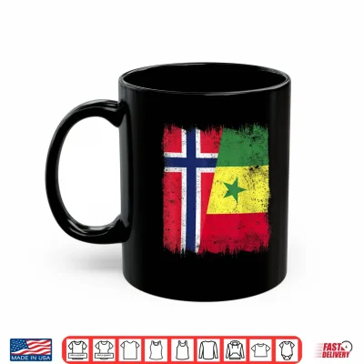 Norway Senegal Flag Norwegian Senegalese Roots Shirt 3 Mug Norway Senegal Flag Norwegian Senegalese Roots Shirt