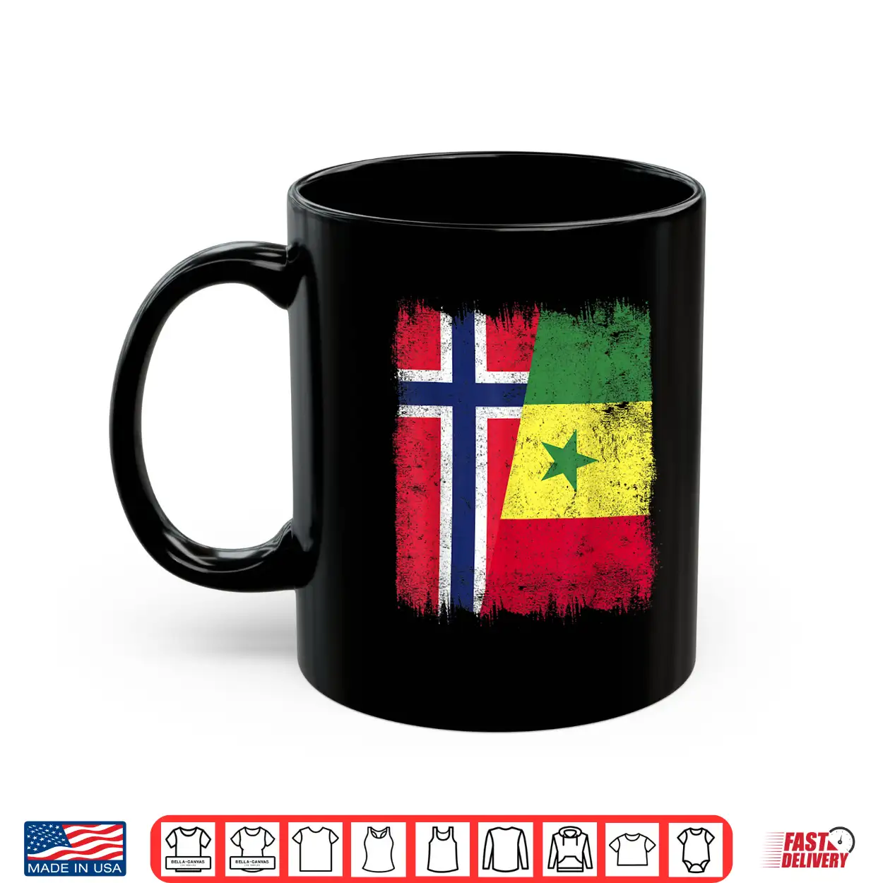 Norway Senegal Flag Norwegian Senegalese Roots Shirt Norway Senegal Flag Norwegian Senegalese Roots Shirt
