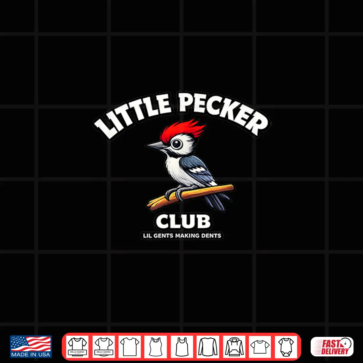 Little Pecker Club Funny Woodpecker Adult Humor Shirt Shirt Little Pecker Club Funny Woodpecker Adult Humor Shirt Shirt