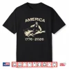 Abraham Lincoln Ski Vintage America 250Th 1776 2026 Skiing Shirt