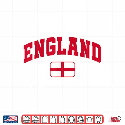 Design England Flag England Pride Design Shirt