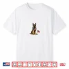 German Shepherd Dog 4Th Of July American Usa Flag Dog Mom Shirt