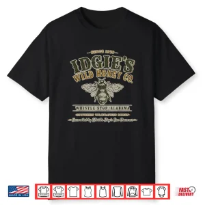 Idgies Wild Honey Co Whistle Stop Alabama Bee Charmer Retro Shirt