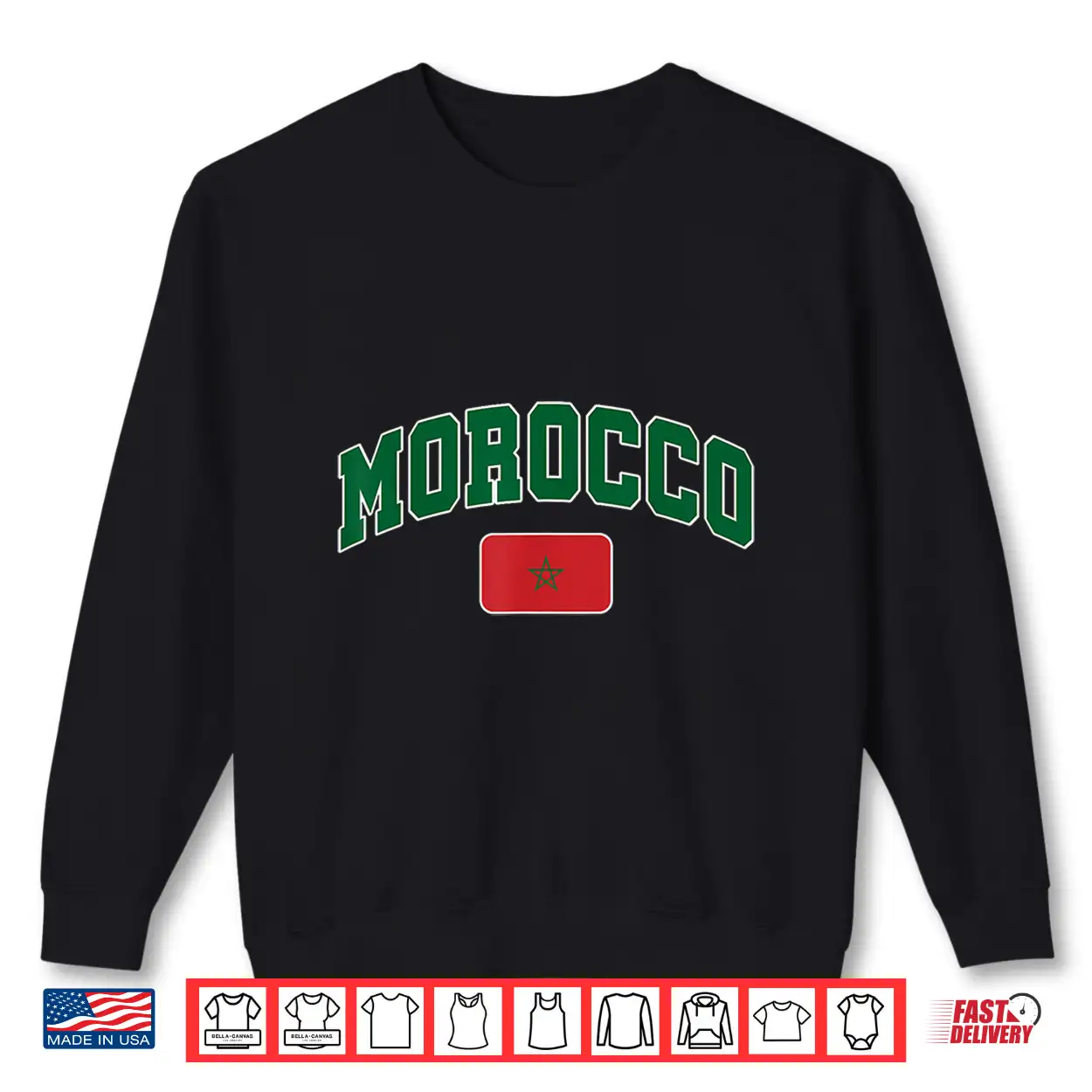 Morocco Maroc Flag Pride Design Shirt Morocco Maroc Flag Pride Design Shirt