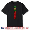 Vintage Portugal Flag Portuguese Roots Pride Men Women Kids Shirt