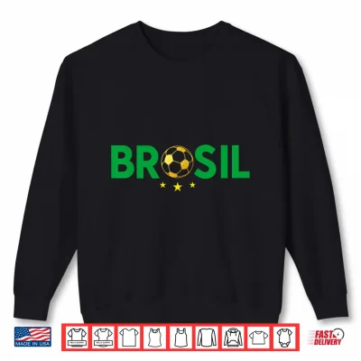 Vintage Brasil Brazil Flag Brazilian Pride Men Women Kids Shirt 2 Sweatshirt Vintage Brasil Brazil Flag Brazilian Pride Men Women Kids Shirt