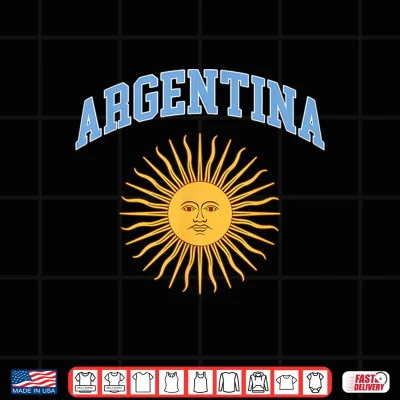 Design Sol De Mayo Argentina Flag Argentina Pride Design Shirt