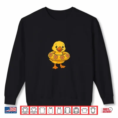 Ducky Floaty Shirt 2 Sweatshirt Ducky Floaty Shirt