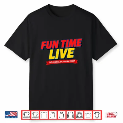 Fun Time Delmarva Dc Design Shirt