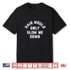 Hair Would Only Slow Me Down Bald Humor Premium Tri Blend Shirt