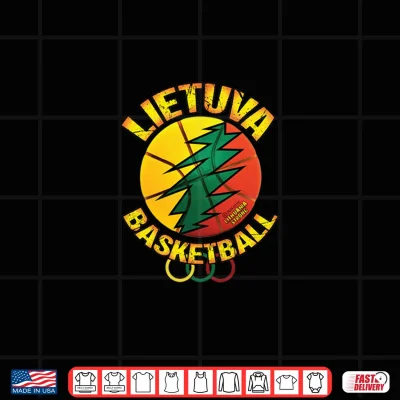Lietuva Basketball Shirt 4 Design Lietuva Basketball Shirt
