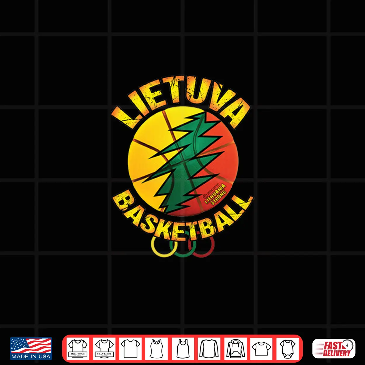 Lietuva Basketball Shirt Lietuva Basketball Shirt