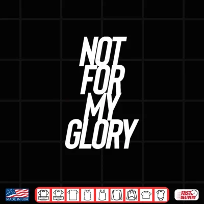 Design Not for My Glory to God Be the Glory Psalm 115 1 Premium Tri Blend Shirt
