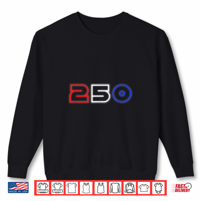 Sweatshirt America 250 Anniversary Shirt Patriotic 1776 2026 Shirt