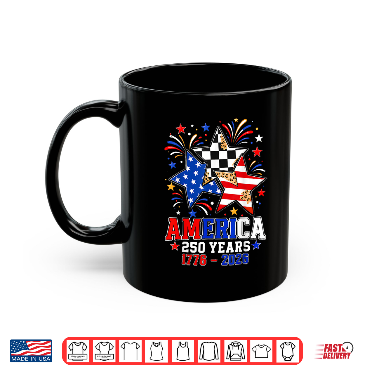 250Th Anniversary America Flag Stars 250 Years 4Th Of July Shirt 250Th Anniversary America Flag Stars 250 Years 4Th Of July Shirt
