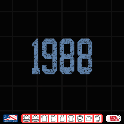 1988 Shirt 4 Design 1988 Shirt