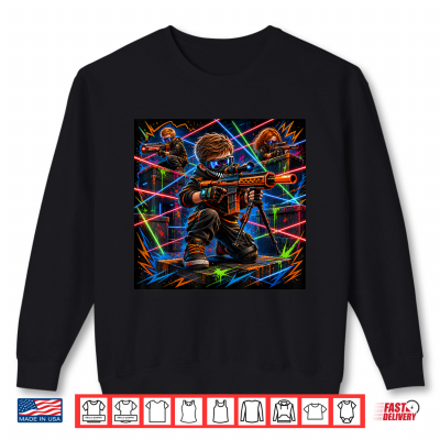 Laser Tag Player Cool Kid Squad Lasertag Team Birthday Party Shirt 2 Sweatshirt Laser Tag Player Cool Kid Squad Lasertag Team Birthday Party Shirt