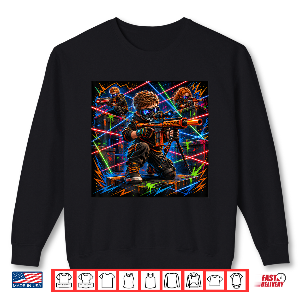 Laser Tag Player Cool Kid Squad Lasertag Team Birthday Party Shirt Laser Tag Player Cool Kid Squad Lasertag Team Birthday Party Shirt